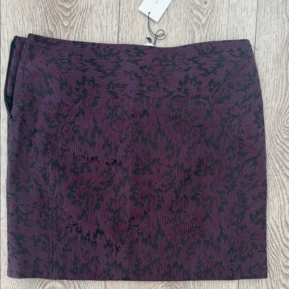 Diane Von Furstenberg Dark Purple Pencil Skirt - Picture 4 of 4